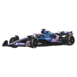 HOT WHEELS PREMIUM REAL RIDERS FORMULA 1 2024 MASINUTA METALICA BWT ALPINE FORMULA ONE TEAM SCARA 1 LA 64 - Img 2