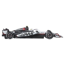HOT WHEELS PREMIUM REAL RIDERS FORMULA 1 2024 MASINUTA METALICA MONEYGRAM HAAS F1 TEAM SCARA 1 LA 64 - Img 4