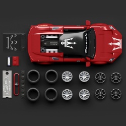 HOT WHEELS SPEED SERIES SET DE CONSTRUCTII MASERATI MC20 - Img 9
