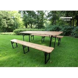 HR SET LEMN 2+1 BERARIE 177*60*75CM - Img 3