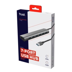 Hub Trust Halyx 7xUSB 3.2 Gen1, gri - Img 16