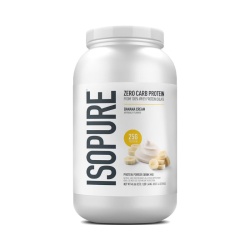 Isopure Zero Carb, Proteina Cu Aroma De Crema De Banane, 1400 G