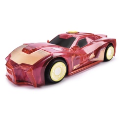 JADA MARVEL MASINUTA LIGHT HERO IRON MAN CU SUNETE SI LUMINI SCARA 1:32 - Img 2