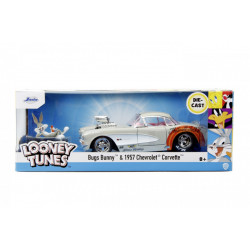 Jada masinuta metalica bugs bunny 1957 chevrolet corvette 1:24 - Img 4