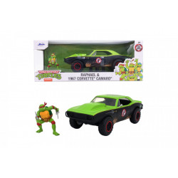 Jada masinuta metalica testoasele ninja raphael chevy camaro 1:24 - Img 5