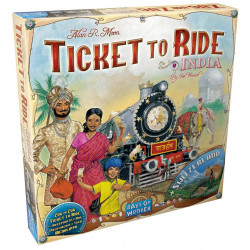 Joc de societate Ticket to Ride Map Collection India & Swiss, extensie, limba engleza - Img 1