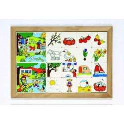 Joc educativ pentru gradinita Loto anotimpuri - Primavara-Vara - Educo - Img 2