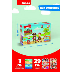 JOC MAGNETIC CU PIRATI - Img 2