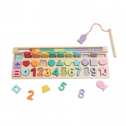 JOC PUZZLE DIN LEMN, 4 IN 1, 35 DE PIESE - Img 2