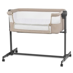 KINDERKRAFT BEDSIDE COT NESTE UP 2 BEIGE - Img 5