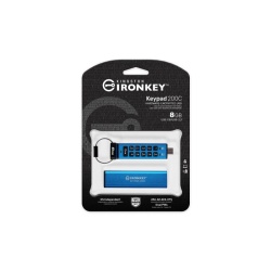 Kingston Ironkey Keypad 200C, 8GB, Blue - Img 7