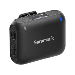 Kit microfon wireless Saramonic Blink500B2+ 2TX+RX2.4 GHz, display OLED, carcasa incarcare, 1250mAh - Img 5