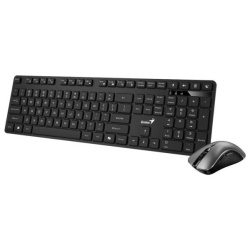 Kit wireless Genius Slimstar, negru