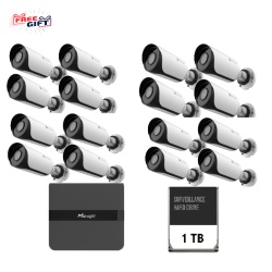 KIT16 MILESIGHT BULLET 2MP NVR 16 CANALE - Img 2
