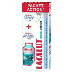 LACALUT MULTI-EFFECT PASTA DINTI 75ML+APA GURA 50ML