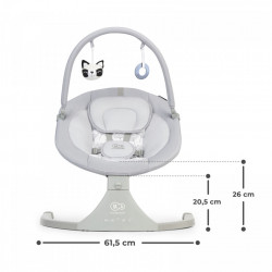 LEAGAN ELECTRIC KINDERKRAFT LULI, 2 IN 1, GREY - Img 4