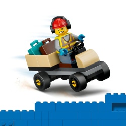 LEGO CITY AVION CU REACTIE PENTRU PASAGERI 60492 - Img 7