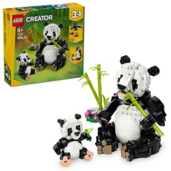 LEGO CREATOR ANIMALE SALBATICE: FAMILIA DE URSI PANDA 31165 - Img 9