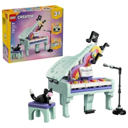 LEGO CREATOR PIAN DECORATIV CU O PISICA 31392 - Img 2