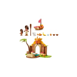 LEGO DISNEY MOANA CASA TRADITIONALA SI BARCUTA 43282 - Img 9