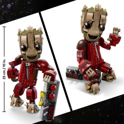 LEGO MARVEL GROOT IN UNIFORMA RAVAGER 76341 - Img 6