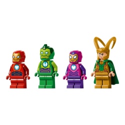 LEGO MARVEL IRON MAN SI PRIETENII SAI UIMITORI LOKI VS ECHIPA LUI IRON MAN 11211 - Img 8