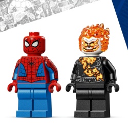 LEGO MARVEL OMUL PAIANJEN VS CALARETUL FANTOMA PE MOTOCICLETA 76335 - Img 2