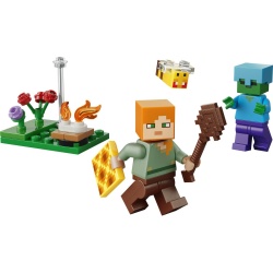 LEGO MINECRAFT CONFLICT LA FOCUL DE TABARA AL LUI ALEX 30732 - Img 2