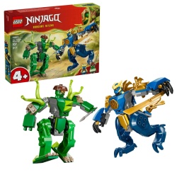 LEGO NINJAGO ROBOTUL DRAGON AL LUI JAY IN LUPTA 71853 - Img 2