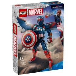 LEGO SUPER HEROES FIGURINA DE CONSTRUCTIE CAPITANUL AMERICA 76296 - Img 3