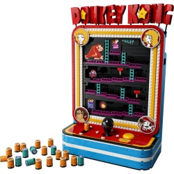 LEGO SUPER MARIO JOC ARCADE DONKEY KONG 72051 - Img 5