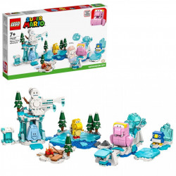 Lego super mario setul de extindere morsel si aventura lui in zapada 71417 - Img 6