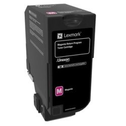 LEXMARK 74C20M0 TONER CARTRIDGE MAGENTA