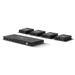 Lindy 50m Cat.6 4 Port HDMI & IR Extende - Img 3
