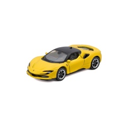 MAISTO MASINUTA METALICA SPEED ICONS SF90 STRADALE GALBEN SCARA 1 LA 64 - Img 2