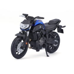 MAISTO MOTOCICLETA METALICA EDITIE SPECIALA YAMAHA MT07 SCARA 1 LA 18 - Img 8