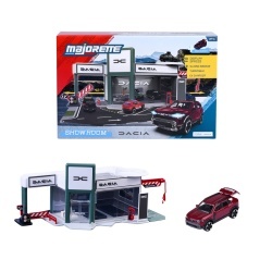 MAJORETTE SET SHOWROOM AUTO DACIA CU MASINUTA INCLUSA DACIA DUSTER SCARA 1 LA 64 - Img 3
