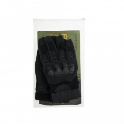 Manusi Tactice cu elemente de protectie, marime L, cu destinatie Moto, ATV, SSV, QUAD, culoare Neagra - Img 9