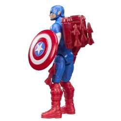 MARVEL AVENGERS ACTION VERS SET FIGURINA CAPTAIN AMERICA SI ACCESORII 11.4CM - Img 9