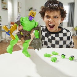 MARVEL AVENGERS MIX MASHERS SET FIGURINA HULK 12CM SI ACCESORII - Img 3