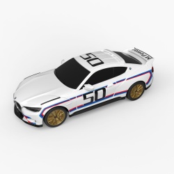 MASINA CU TELECOMANDA BMW 3.0 CSL SCARA 1 LA 24 - Img 3