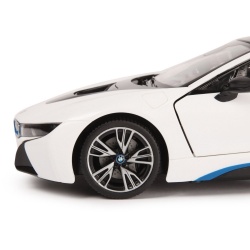 MASINA CU TELECOMANDA BMW I8 ALB SCARA 1 LA 14 - Img 7