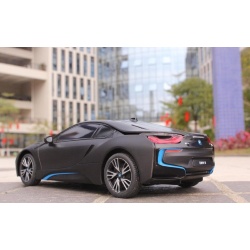 MASINA CU TELECOMANDA BMW i8 NEGRU CU SCARA 1 LA 18 - Img 7