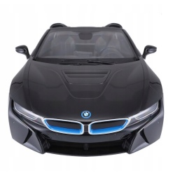 MASINA CU TELECOMANDA BMW I8 NEGRU SCARA 1 LA 12 - Img 5