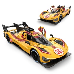 MASINA CU TELECOMANDA FERRARI 499P N83 GALBEN SCARA 1 LA 14 - Img 2