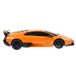 MASINA CU TELECOMANDA LAMBORGHINI MURCIELAGO LP670 PORTOCALIU CU SCARA 1 LA 24 - Img 4