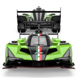 MASINA CU TELECOMANDA LAMBORGHINI SC63 LMDH SCARA 1 LA 14 - Img 7