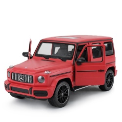 MASINA CU TELECOMANDA MERCEDES-BENZ G63 ROSU SCARA 1 LA 14 - Img 2