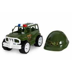 MASINA JEEP OFF ROADER CU CASCA MILITAR 32CM - Img 2