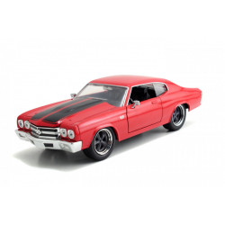 MASINUTA METALICA FAST AND FURIOUS 1970 CHEVY CHEVELLE SCARA 1 LA 24 - Img 3